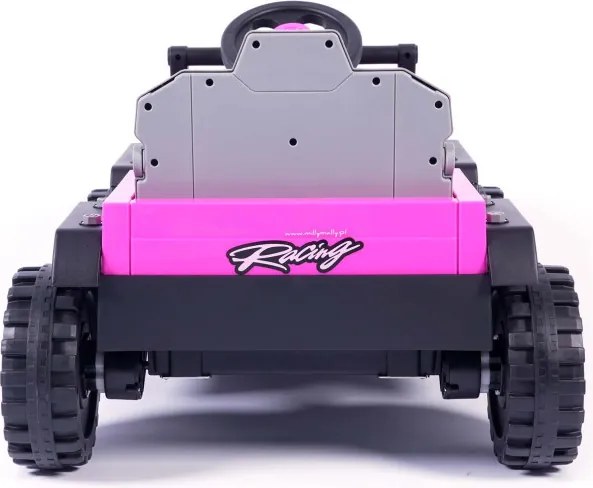 Elektrické autíčko Prime 2v1 ružové