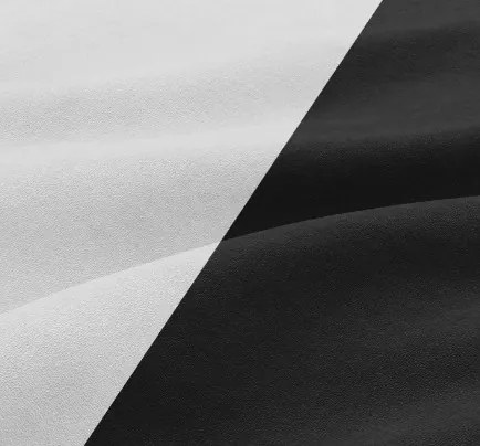 Pohovka NOLA rozkladacia, čierna / biela