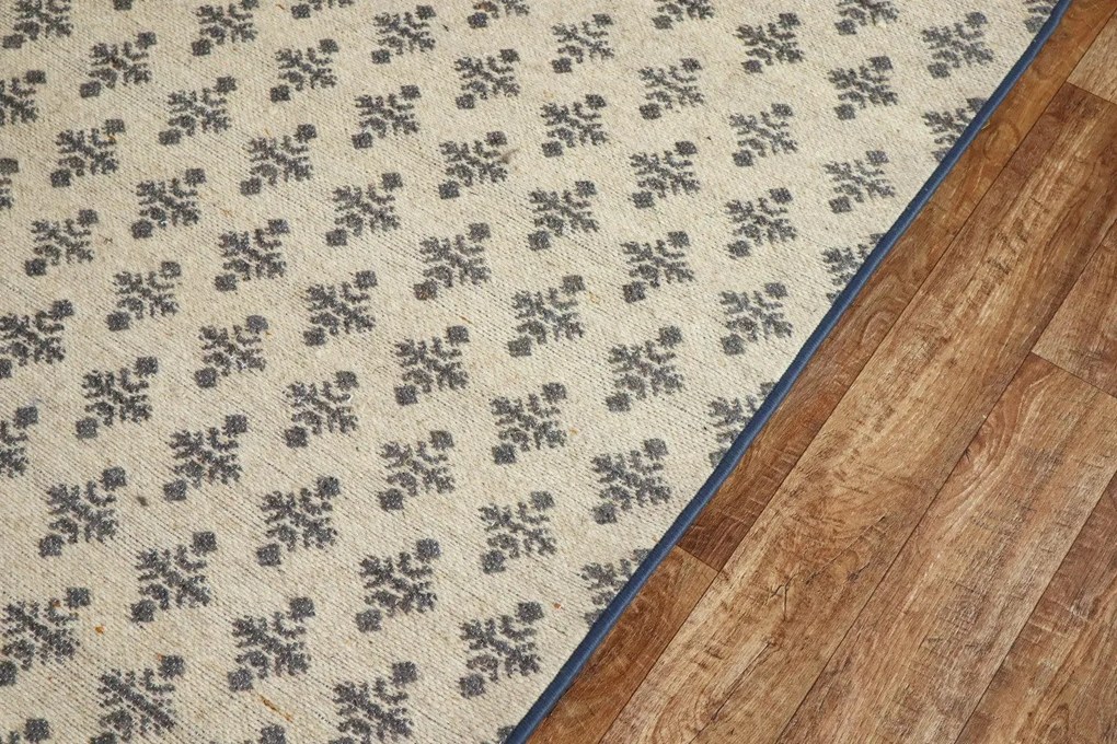 Ručne tkaný voňavý kusový koberec Vetiver 04, 120x170, béžová, exteriér, Mujkoberec Original