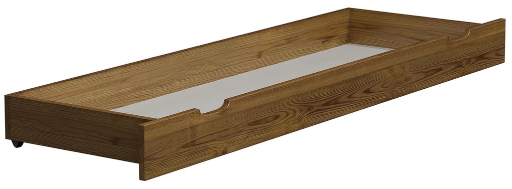 Úložný priestor pod posteľ - 198 cm Orech