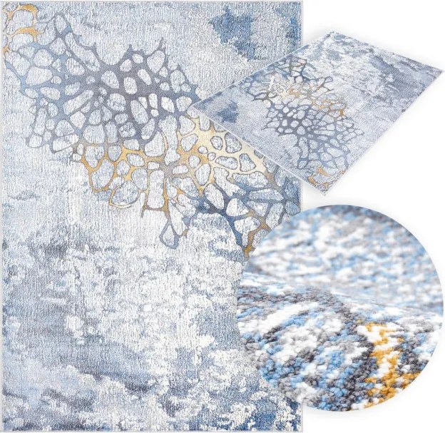 Koberec Agnella Soft Folgen sivý / popol