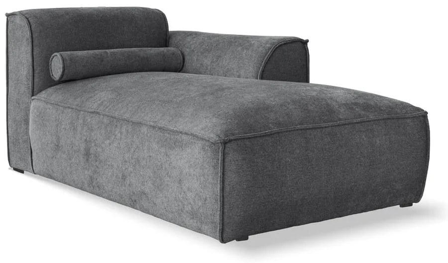 Sivý modul pohovky (pravý roh) Flex Felix – Miuform