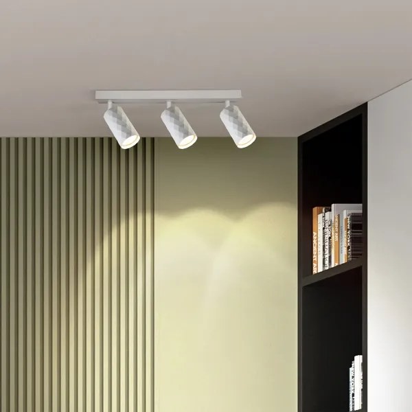 Brilagi - Bodové svietidlo SELE DIAMANT 3xGU10/30W/230V biela