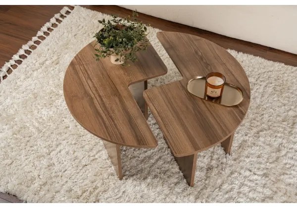 Konferenčný stolík LUVIA, orech