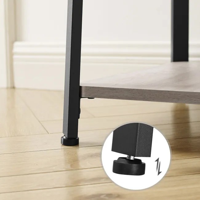 Vešiakový stojan s policami LCR080B02