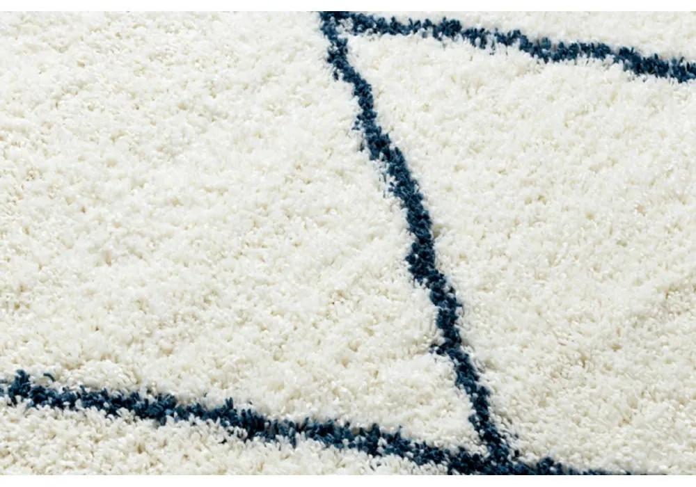 Kusový koberec Shaggy Ortas krémový 160x220cm