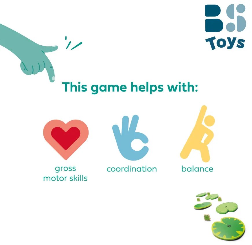 Balančný chodníček – lekná