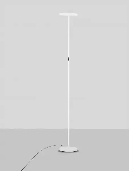 LED stmievateľná čierna stojaca lampa Sinkro