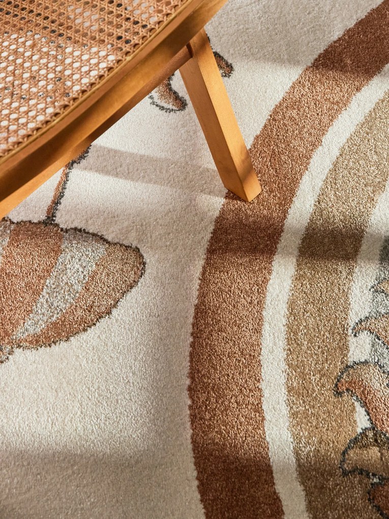 Villeroy & Boch, Detský kusový koberec Villeroy & Boch Boho Kids 106308 Cream Multicolor, 120x170, biela, detská izba