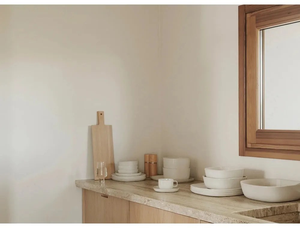 Krémovobiela kameninová šálka 200 ml Vahlo – Blomus