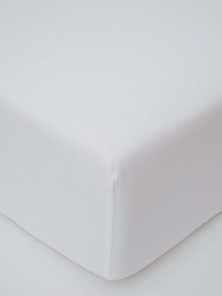 Mušelínová plachta Alexia 140 x 200 cm - biela