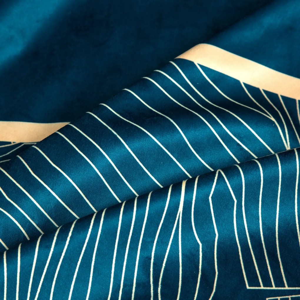 ZATEMŇOVACÍ ZÁVES LIMITED COLLECTION MUSA6 140X270 CM TMAVOMODRÁ