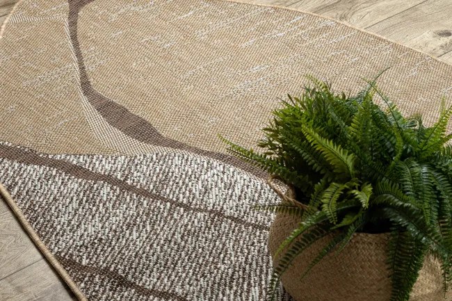 Koberec ORGANIC 2739 naturálny / krémový