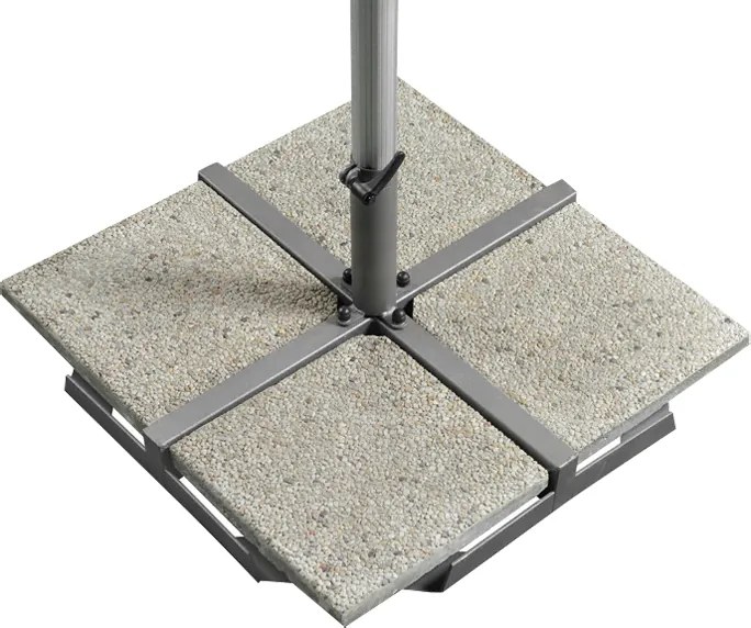 Doppler Stojan dlaždicový pre slnečník Alu Expert Teleskop