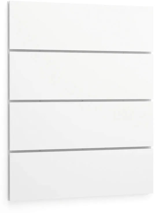 PLAN Nástenný panel LAYERS, 1200 x 54 x 1486 mm, biela