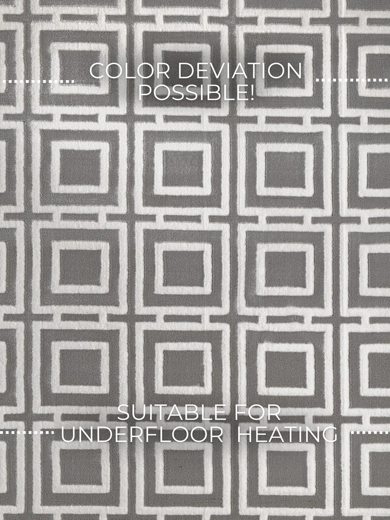 ELLE Decoration, Kusový koberec Perles 106190 Cream Grey z kolekcie Elle, 160x235, šedá, obývacia izba