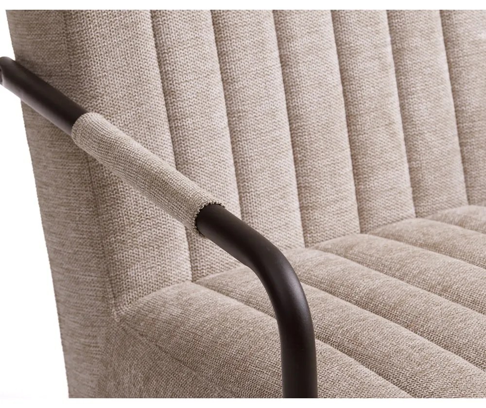 Béžové kreslo Trout – Unique Furniture