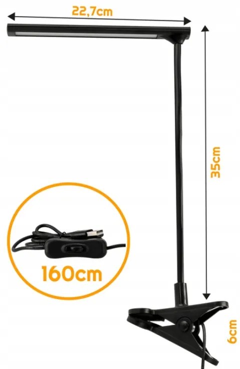 BERGE Stolná lampa LED 5W - EDYNBURG