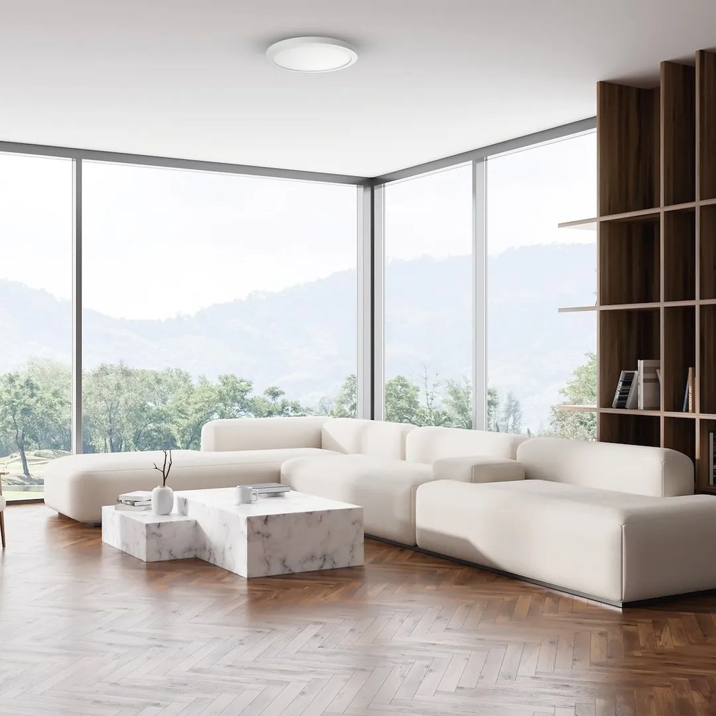 Stropné LED svietidlo Evora Round, 1x LED 18w, 3000-6000k, 3CCT, w