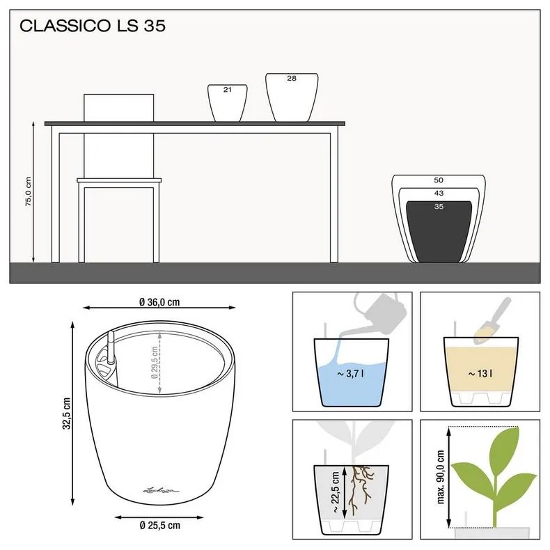 Classico Ls 35x32 espresso komplet