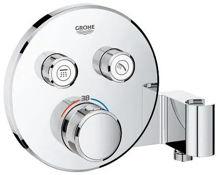 Grohe Grohtherm SmartControl, sprchová súprava Perfect s podomietkovým termostatom, 3 prúdy, chrómová, 34744000