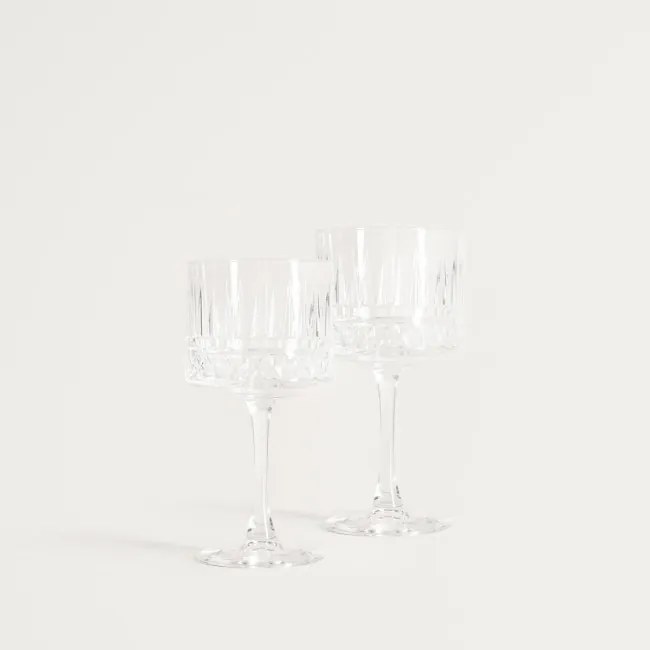 Sada dvoch pohárov BRILLARE priesvitná 763861 500 ml (2 ks)