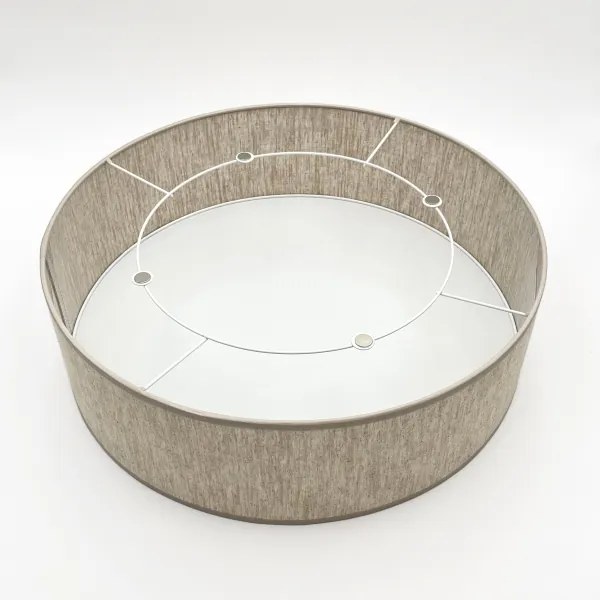 Stropné svietidlo SIRJA 2xE27/15W/230V, priemer 45 cm, béžové