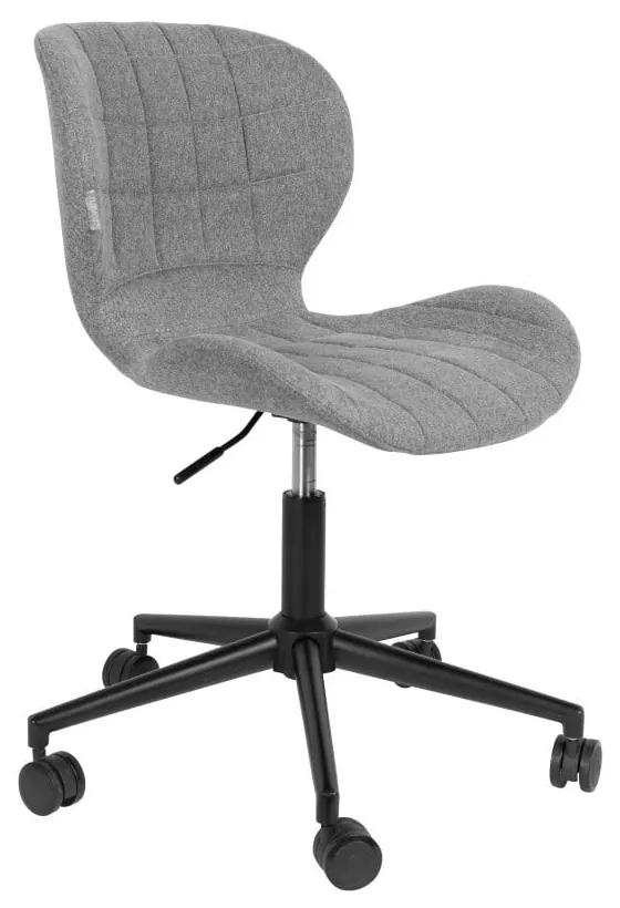 Sivá kancelárska stolička Zuiver OMG