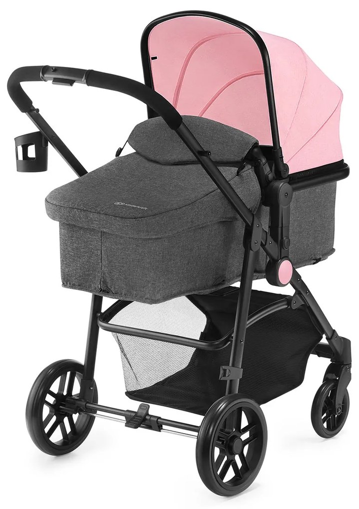 Kombinovaný kočík Kinderkraft Juli 2v1 - Pink