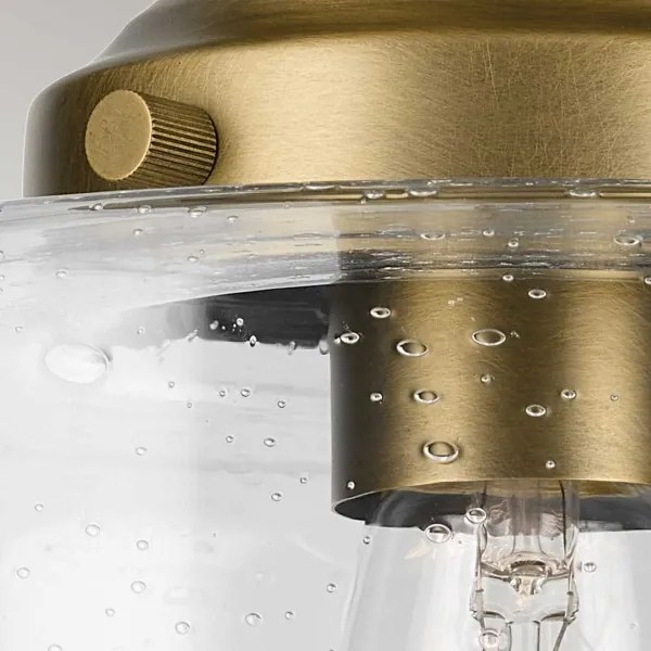 Kichler KL-WINSLOW-SF-NBR-Strop. svietidlo WINSLOW 1xE27/60W/230V pr.21,6cm mosadz