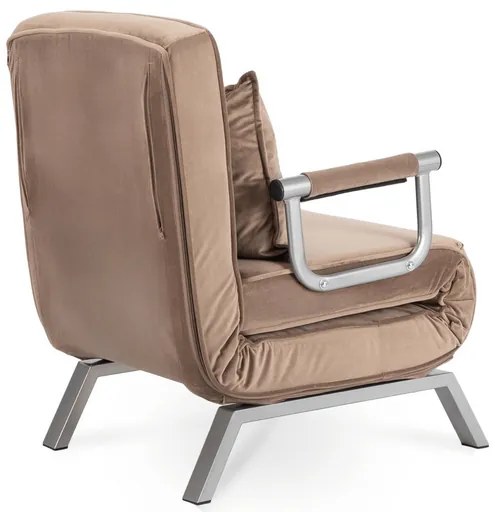 Kreslo pohovka rozkladacia PRATO bežová - vintino.sk