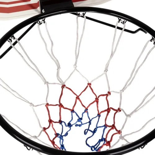 Závesný basketbalový kôš so zadnou doskou
