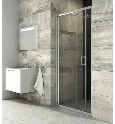 Sprchové dvere Ravak Blix BLDZ2-80 Bright Alu+Transparent X01H40C00Z1