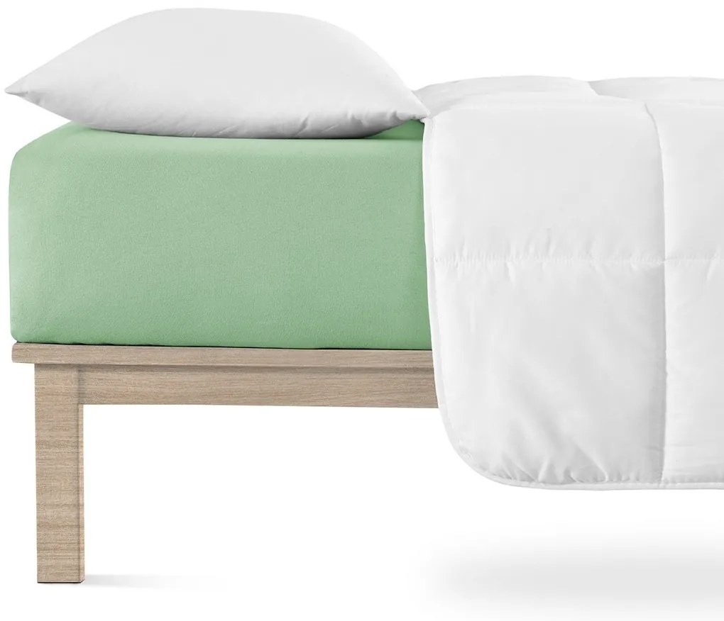 4Home jersey prestieradlo Luxury zelená, 180 x 200 cm
