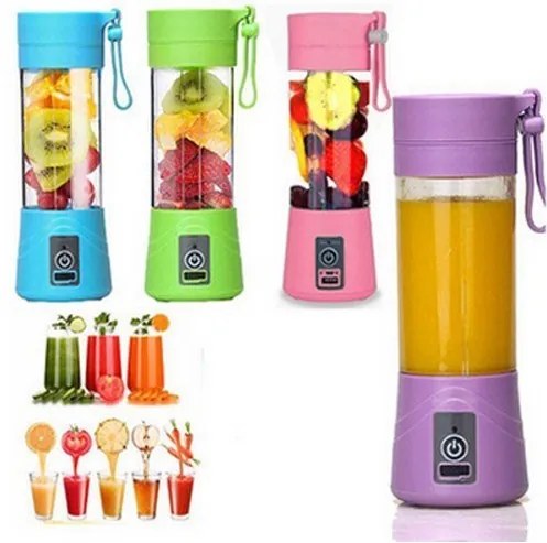 Blender Prenosný USB Smoothie mixér 380 ml Fialový