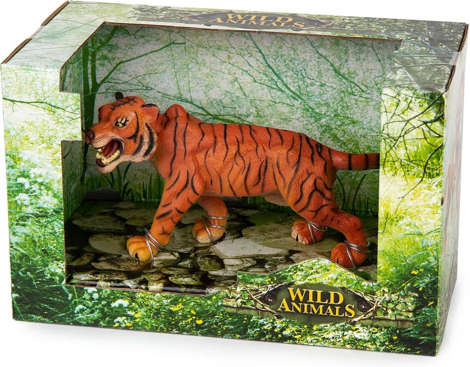 Tiger oranžová, 14 cm