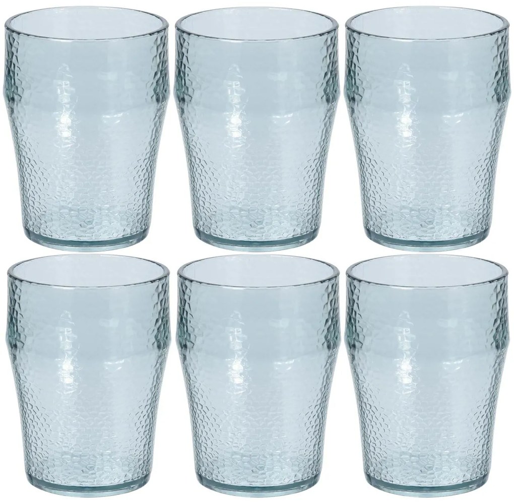 Plastový pohár Aqua 400 ml sada 6ks