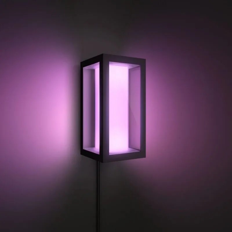 PHILIPS HUE Vonkajšie nástenné LED inteligentné osvetlenie HUE IMPRESS s funkciou RGB, 2x8W, teplá biela-studená