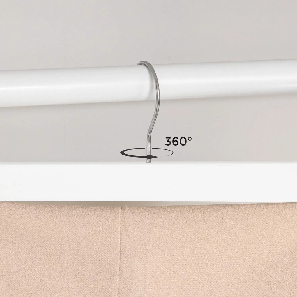 Sada ramínek na kalhoty PURPO 8 ks bílý