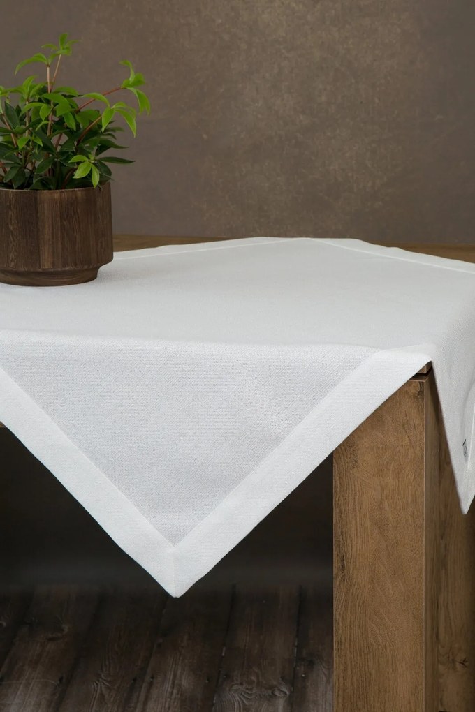 OBRUS BIANCA 2 85X85 CM BIELY