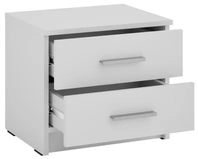 Nočný stolík TOD biely