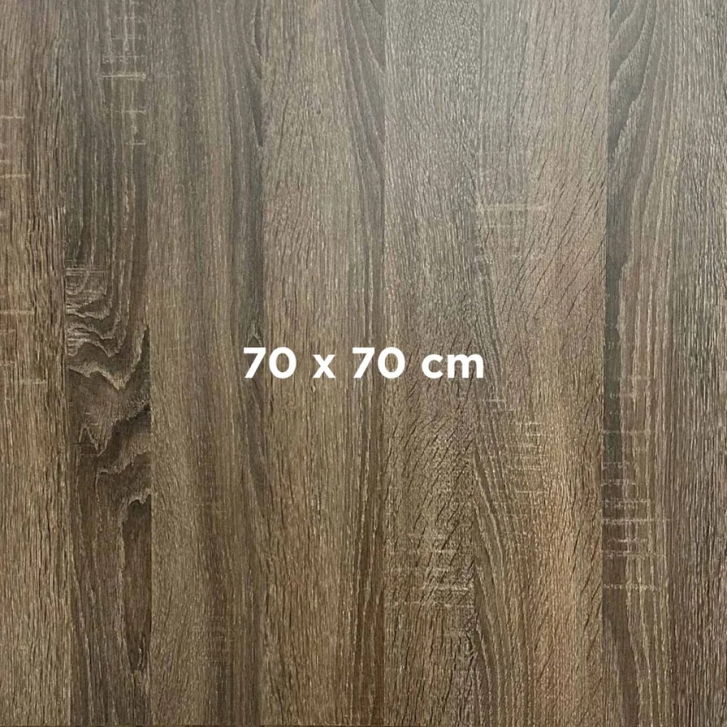 COMPACT 12 SONAMA DARK - STOLOVÁ DOSKA 70x70 cm