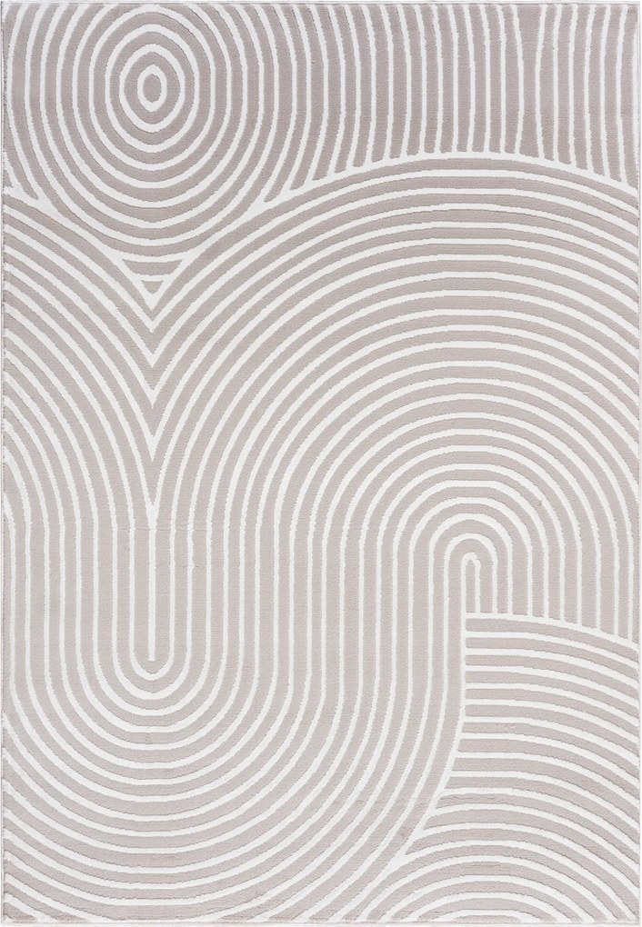 TA Koberec NG83B KRÉMOVÁ/BIELA ELLEN Rozmer: 140x200 cm