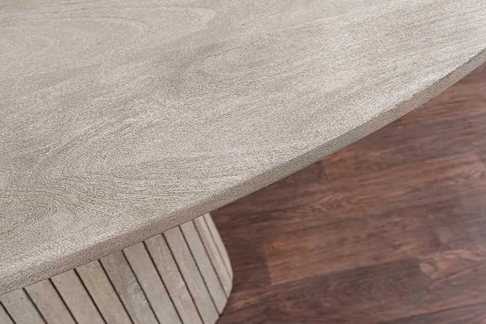Oválny jedálenský stôl Movement 220 cm sivé mango