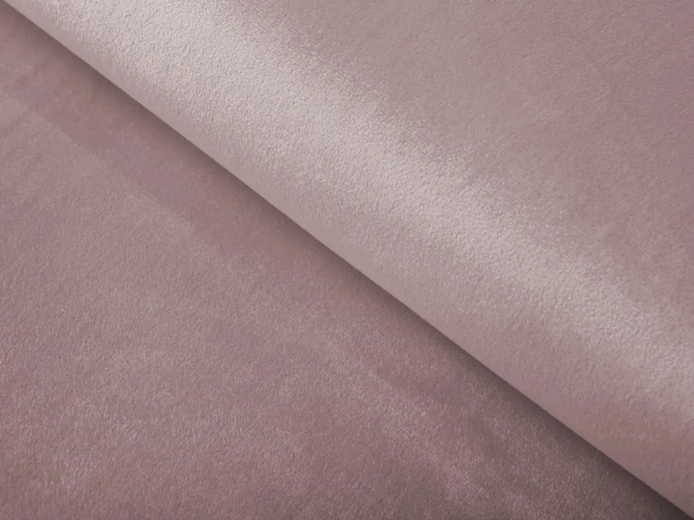 Biante Zamatový prehoz/behúň na posteľ Velvet Prémium SVP-002 Staroružový Na mieru