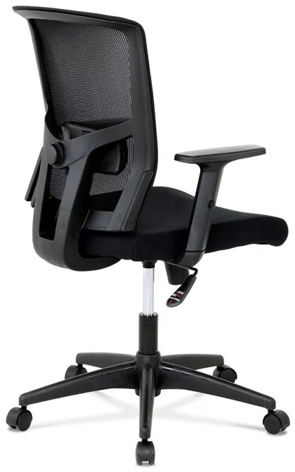 Autronic BONTEC Kancelárska stolička, hojdací mechanizmus, čierna sieťovina, KA-B1012 BK Farba: Čierna