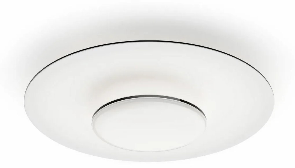 Philips 8720169195318 stropné LED svietidlo Garnet, čierna, 1x 40 W 4400lm 4000K IP20