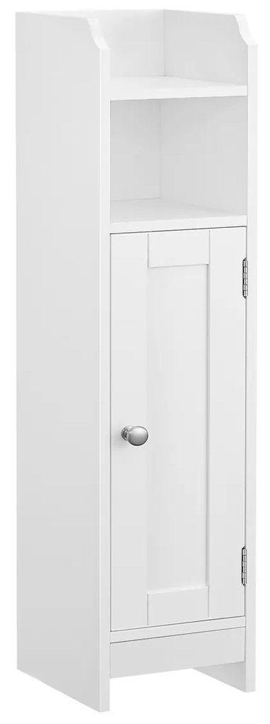 Kúpeľňová skrinka LEHAC 18x80 cm, biela