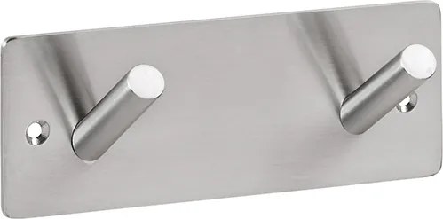 Bemeta Design EASY01: Vešiak, s 2 háčikmi, mat - 164106275