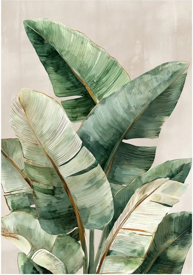 Tlačený obraz na plátne 70x100 cm Foliage – Styler